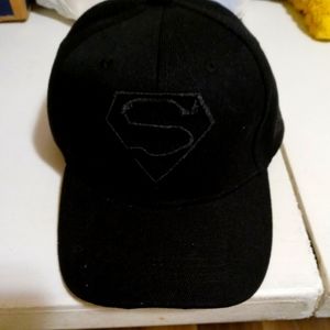 Black Superman hat